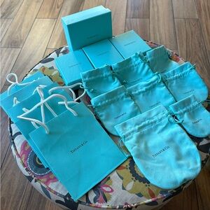 Tiffany & Co. Turquoise Gift Bags and Pouches